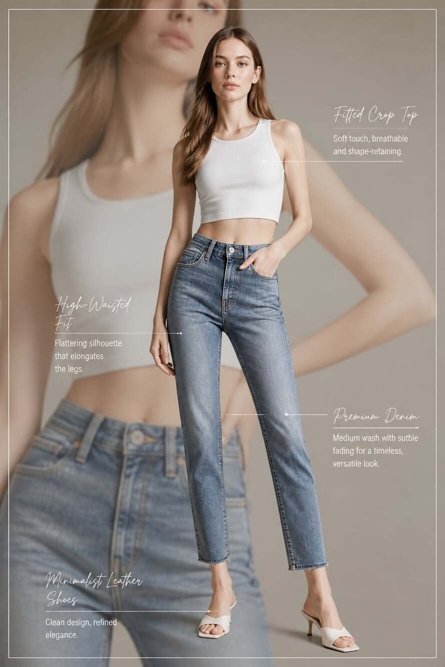 Madewell Curvy High-Rise Skinny Crop Jeans